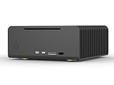 Streacom FC8 HTPC Negro - Caja de Ordenador (HTPC, PC, Aluminio, Mini-ITX, Negro, 240 mm)
