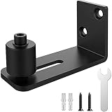 Guía de Piso para Puerta de Granero Riel deslizante 1PCS Rodillo Ajustable de la guía del Piso de la Puerta Deslizante del Metal Puerta corrediza de Granero guía Inferior