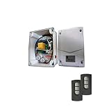Kit ALLMATIC AMECO900 PUL cuadro de maniobra para persiana con pulsador + 2 mandos de garaje ALLMATIC TECH3 con codificación HR MATIC