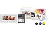 Golmar Videoportero Kit 1 Línea S5110/ART 7W con Monitor e Wi-Fi Integrado, 7', Gris