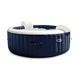 Intex PureSpa Plus - Bañera de hidromasaje inflable, redonda y portátil