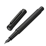 Juego de Pluma Estilográfica Selva Negra Mate con Punta Fina Diseño Clásico con Convertidor y Caja de Metal de Hongdian