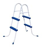 Bestway Escalera 2 peldaños de piscina 84 cm altura-Peso: 5,6 kg.