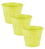 Maceta Redonda, Set 3 Unidades, 31 cm. Diámetro, 11 litros (Pistacho)