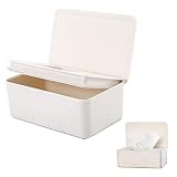 Toallitas Dispensador, Pañales de Bebé Mojado Tejido Caja Soporte Mantiene Toallitas Fresco con Tapa Sello, Fácil Abierta y Cerrar Limpie Contenedor para Escritorio Hogar - como Se Muestra, Free Size