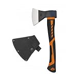 Tiendas LGP Albainox - 32398 - Hacha ALBAINOX. Total: 43 cm - Herramienta para Caza, Pesca, Camping, Outdoor, Supervivencia y Bushcraft