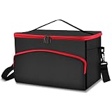 Winzwon 20L Bolsa de Enfriamiento, Bolsa Isotermica de Almuerzo Nevera Bolsa Térmica Porta Alimentos para Alimentos Frutas, Bolsa Plegable Resistente al Agua para Acampar, Gimnasio, Viajes, Picnic