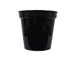 Stewart 2836005 25,4 cm Maceta con Flor, Color Negro