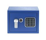 Caja de seguridad para muebles, azul, XS
