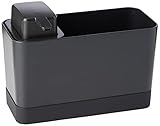 Brabantia Organizador de vajilla de plástico gris oscuro, talla única