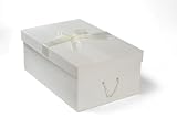 Caja para Vestido de Novia Grande 50 x 75 x 30 cm (profundidad), 'CHELSEA IVORY'