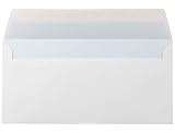 Liderpapel Sobre N.5 Blanco Americano 115X225Mm Tira De Silicona Open System Caja De 500 Unidades