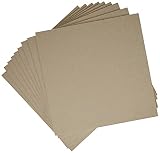 Anita y Su Mundo Básicos Scrap - Pack 25 cartones, 12 x 12 Pulgadas, color gris