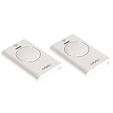 FAAC XT2 868 SLH XT2-868-SLH - Mando a distancia para puerta de garaje (2 unidades), color blanco