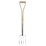 Kent & Stowe Horca Infantil de Madera de Fresno y Acero Inoxidable, 734947