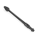 160 Bar Dirt Blaster Lance Turbo Boquilla para Karcher K2 K3 K4 K5 Lavadora de alta presión Lance de limpieza (negro)