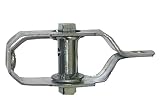 DOJA Industrial | Tensor de Alambre de Acero Galvanizado | PACK 25 | Tensores para malla de alambre, tela metalica, vallas, cable tensor, alambre galvanizado, emparrados, jardin entre otros usos.