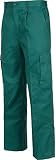 Work Team Pantalón. Elástico en cintura, multibolsillos: dos bolsos laterales en perneras. HOMBRE Verde 44