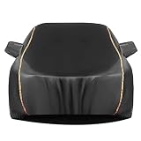 funda para coche garaje exterior Fundas Para Coche Compatibles Con CITROEN / C4 C5 C4L C2 C3 XR C5 AIRCROSS C6 | Impermeable Para Todo Clima Sun Uv Rain Protect La Lona Del Coche, Con Cremallera Espej