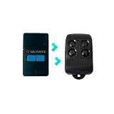 Mando De Garaje HR AQ2640F4 Compatible CLEMSA TX2 y CLEMSA TX1