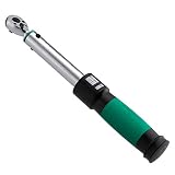 Llave dinamométrica para bici de 1/4 pulgada 3-25Nm ENSURE serie de WIESEMANN 1893 I Llave de torsión con doble escala y apriete a la derecha I De acero cromado Q-30 I Maletín de transporte I 81444