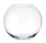 Leonardo Boccia - Jarrón esférico, 20 centímetros, Transparente
