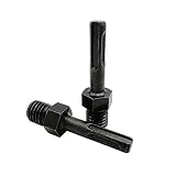 SHDIATOOL 2 Piezas Adaptador para Rosca M14 Macho a SDS Plus para Broca y Martillo Perforador o Taladro Eléctrico