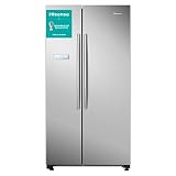 Hisense RS741N4AC2 nevera puerta lado a lado Independiente Acero inoxidable 564 L A++ - Frigorífico side-by-side (Independiente, Acero inoxidable, Puerta americana, LED, Tocar, LED)
