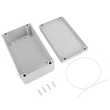 Caja de Conexiones,Caja Estanca Proyecto Plástico ABS IP65, Caja Instrumentos Eléctrica para Caja de Proyectos Eléctricos Resistente al Agua,Universal para Proyectos Eléctricos