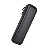 Xrten Estuche de lápices Delgado para lápiz de Apple, Funda de Piel para bolígrafos, EVA Caja de la Pluma, Color Negro
