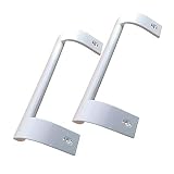 ELECTROTODO Conjunto tiradores remplazo de frigorífico Beko Saivod - 2 UNIDADES COLOR BLANCO -
