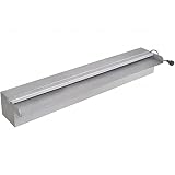 vidaXL Fuente Rectangular Patio Exteriores Jardín Estanque Aire Libre Terraza Decoración Bomba de Agua Piscina con LED Acero Inoxidable 60cm