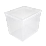 keeeper BEA Cajas de almacenaje, Plástico, Natural Transparente, 39 x 33 x 32 cm, PP