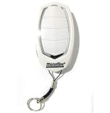 Mando garaje a distancia original Motorline Falk 433Mhz - código evolutivo 4 canales (Blanco)