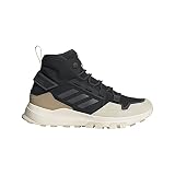 adidas Terrex HIKSTER Mid, Zapatillas de Senderismo Hombre, NEGBÁS/GRISEI/BLAMAR, 50 2/3 EU
