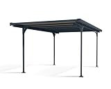 CANOPIA by Palram Verona Carport Moderno y Elegante en Aluminio y Acero galvanizado, Kit de Montaje por sí Mismo.