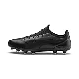 PUMA King Pro FG, Botas de Fútbol Unisex Adulto, Negro Black White, 40 EU
