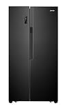 Gorenje NRS 918 EMB Side by Side - Frigorífico con congelador (NoFrostPlus, Multiflow 360°, InverterCompressor, FastFreeze, SuperCool y EcoMode)
