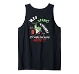 Comic - Remolque de un solo eje para tractor y motocultor Camiseta sin Mangas