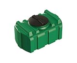 Depósito de agua de 100 litros, verde, depósito de agua potable, depósito de agua fresca, depósito de agua