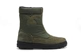 Notton - Botas de caza, media caña, con cierre de cremallera y suela de goma, para: Hombre color: KHAKI talla:44