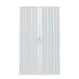 RL Puerta de Ducha 150 CM de PVC Mod. Vergine con Apertura Central