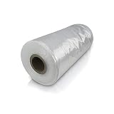 Bonerva Plástico Invernadero en Rollo | Plástico Transparente | Plástico agrícola | Plástico Protector de Plantas o Muebles (300 galgas - Rollo 4 x 50 m (200 m2))