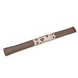 Beautissu Burlete puerta y ventana Tuuli HE de 90 cm - Cortavientos contra corrientes de aire - Ahorro de costes de calefacción - Natural