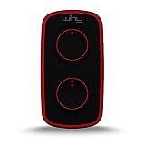 WHY EVO Mini vulcan rojo negro/rojo mando a distancia con código variable universal de 4 teclas 4791032