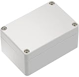 Caja de Conexiones Electricas, 100 x 68 x 50 mm Caja Derivacion Superficie Universal ABS IP65 Resistente al Agua para Iluminación Exterior