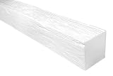 2 metros | Viga | Poliuretano | Aspecto de madera | Deco Wood | 120 x 120 mm | ED106.W
