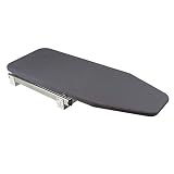 EMUCA - Tabla de Planchar Plegable para Mueble, Tabla con Funda para Centro de Planchado Integrado