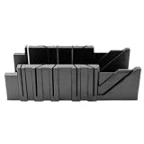 VOREL 29319 - caja de ingletes de plástico de 3,5'/ 4 ángulos /