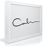 Tapa Cuadro Electrico con Colgador de Llaves Pared - Tapa Contador de Luz o Tapa Registro Electrico con Cuelga Llaves - Adornos y Cuadros Decoracion Salon Modernos - Cubre Contadores de Luz Hogar Zen